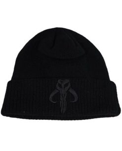 GORRO BEANIE STAR WARS MANDALORIAN NEGRO