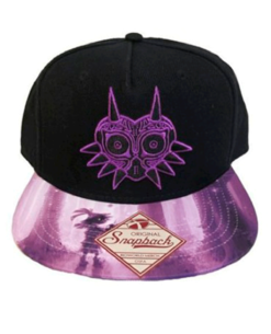 GORRA SNAPBACK THE LEGEND OF ZELDA MAJORAS MASK SKULL KID NEGRA