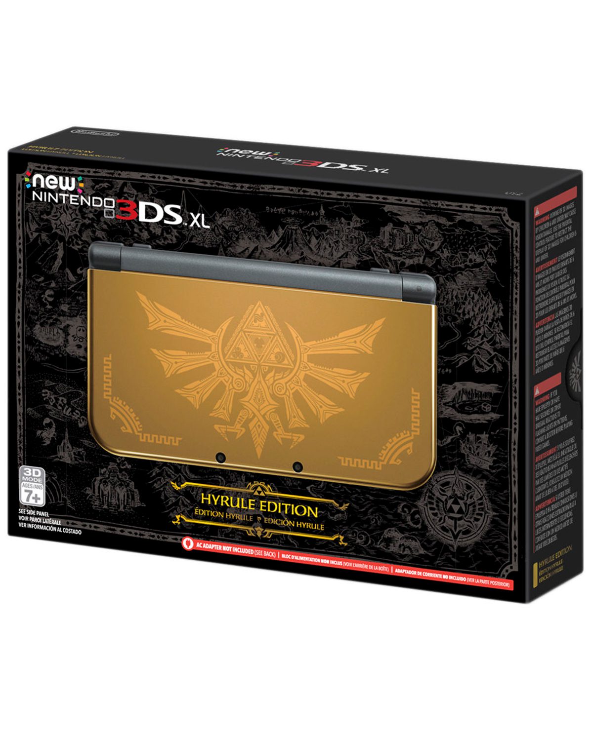 CONSOLA NEW NINTENDO 3DS XL THE LEGEND OF ZELDA HYRULE EDICION LIMITADA
