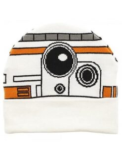 GORRO BEANIE STAR WARS BB-8 FACE BLANCO