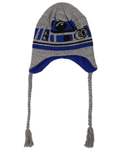 GORRO LAPLANDER STAR WARS R2D2 GRIS