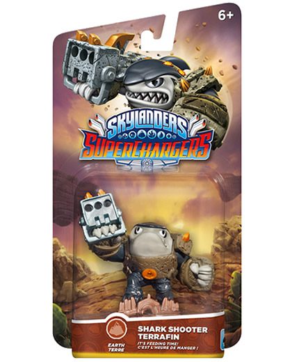 SKYLANDERS SUPERCHARGERS DRIVERS SHARK SHOOTER TERRAFIN