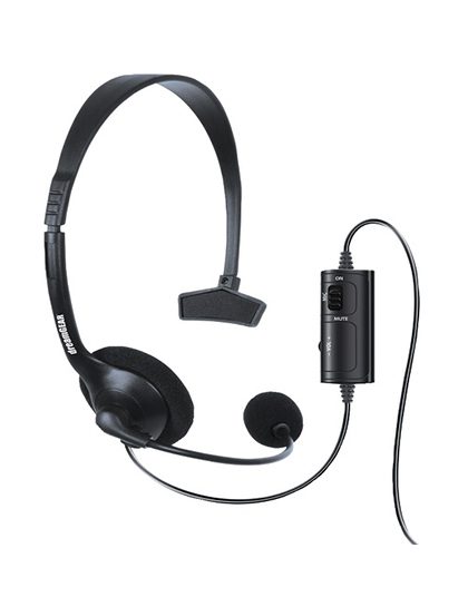 HEADSET ALAMBRICO DREAMGEAR BROADCASTER NEGRO