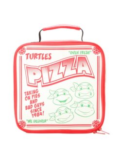 LONCHERA TORTUGAS NINJA PIZZA BOX