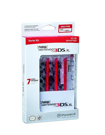 NEW 3DS XL BUNDLE STARTER KIT
