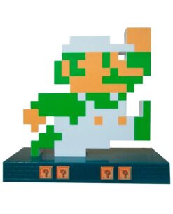 SUPERMARIO RETRO LUIGI ALARM CLOCK