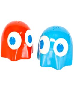 PAC MAN SALT AND PEPPER SHAKERS