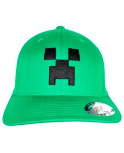GORRA CLASICA MINECRAFT CREEPER FACE VERDE CH-M