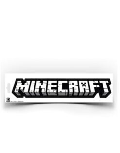 CALCOMANIA MINECRAFT LOGO