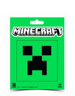 CALCOMANIA MINECRAFT CREEPER FACE