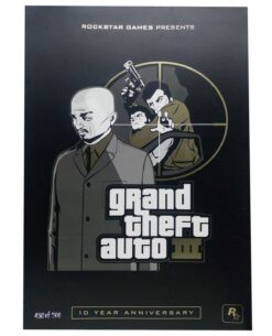LITOGRAFIA GRAND THEFT AUTO III 10 ANIVERSARIO