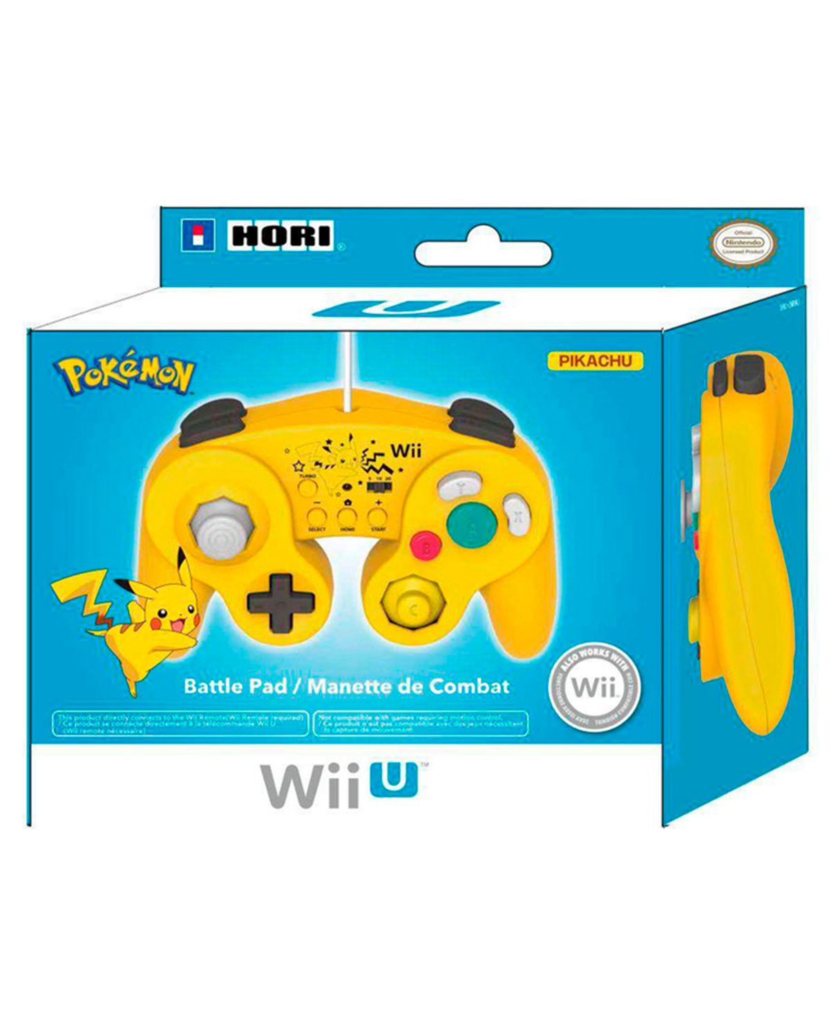 WIIU WIRED FIGHT PAD PIKACHU - Image 2
