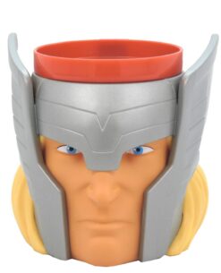 TAZA DE PLASTICO MARVEL THOR FACE