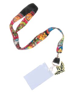 LANYARD THE LEGEND OF ZELDA STAINED GLASS