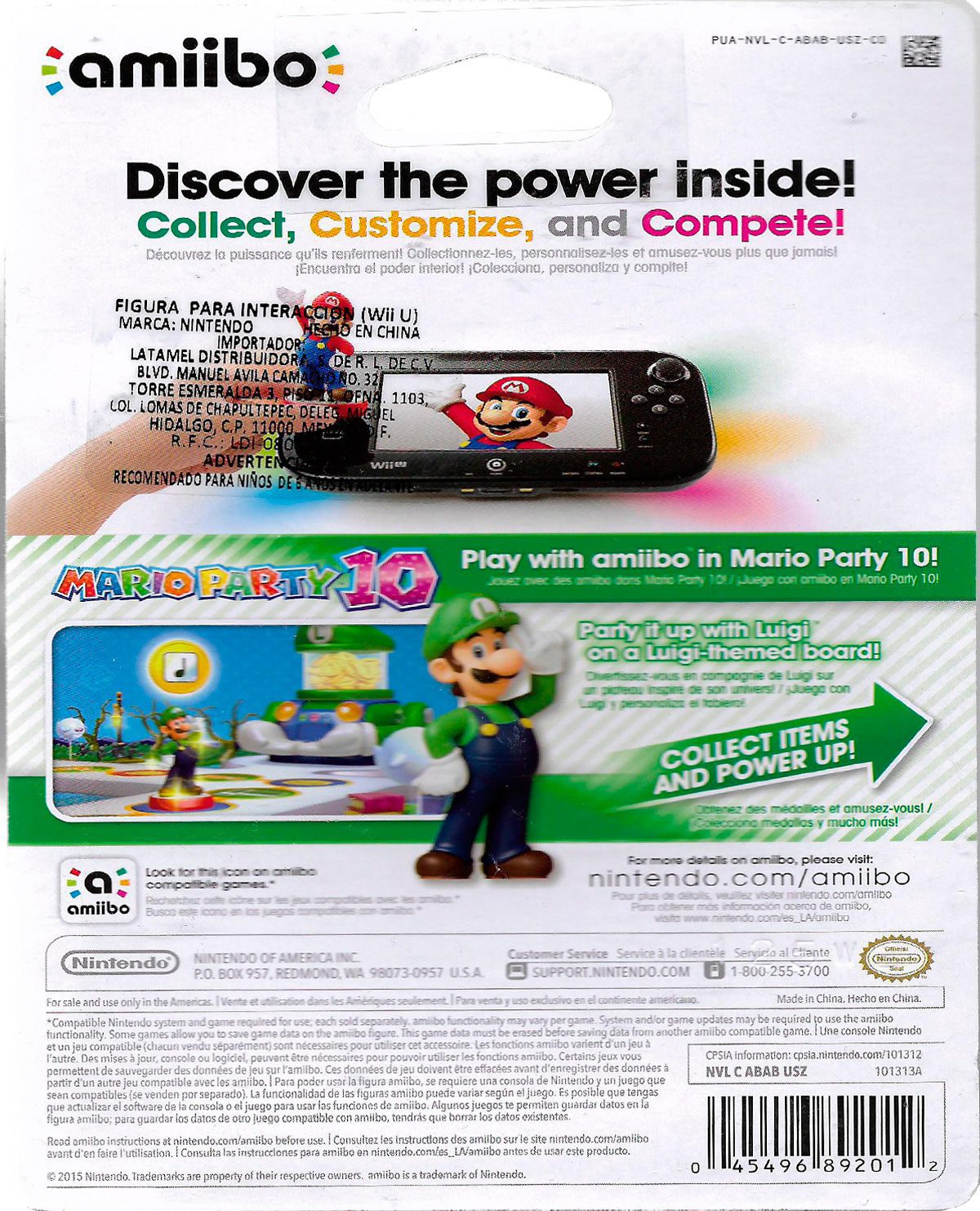 AMIIBO SUPER MARIO LUIGI - Image 3
