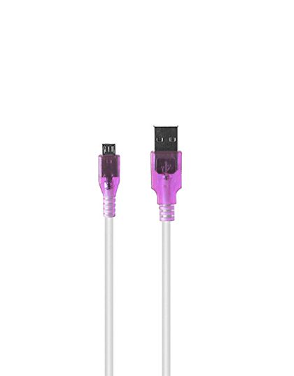 ROCK CANDY 6FT MICRO USB CABLE PINK - Image 2