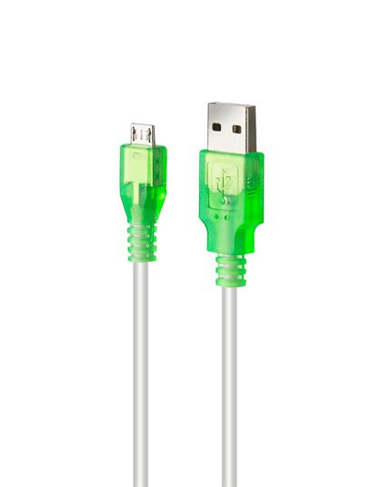 ROCK CANDY 6FT MICRO USB CABLE GREEN - Image 2