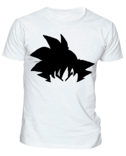 PLAYERA DRAGON BALL GOKU TINTA MAGICA BLANCA UNITALLA