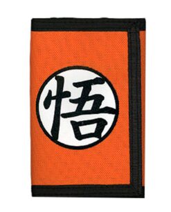 CARTERA NARANJA DRAGON BALL Z GOKU SIMBOLO