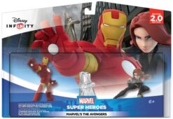 DISNEY INFINITY 2 0 AVENGERS SET DE JUEGO IRON MAN Y BLACK WIDOW