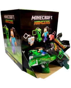 LLAVERO DE VINIL MINECRAFT  ACTION FIGURE HANGERS IN BLIND BAG SERIE 1