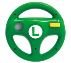 WIIU MARIO KART 8 RACING WHEEL GREEN