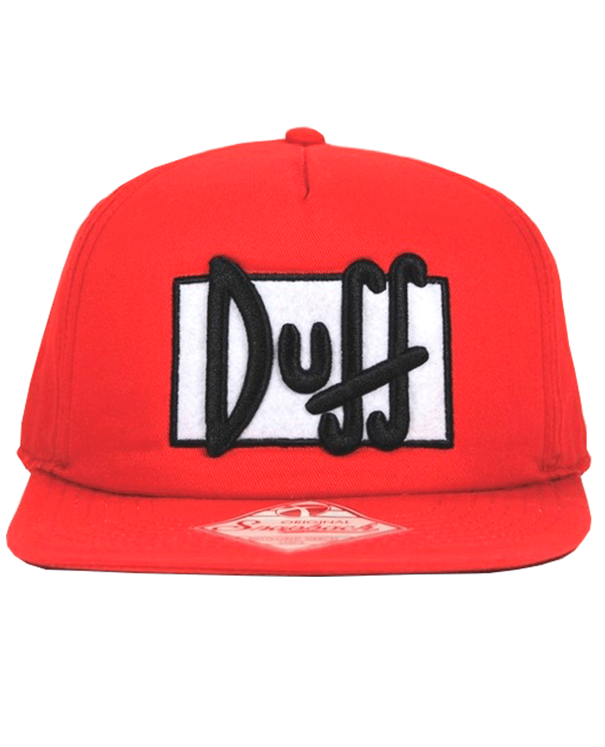GORRA SNAPBACK SIMPSONS DUFF ROJA