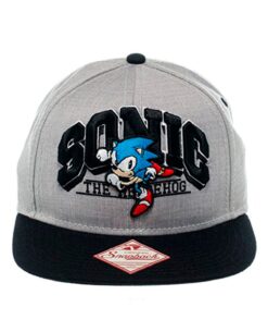 GORRA SNAPBACK SONIC  GRIS