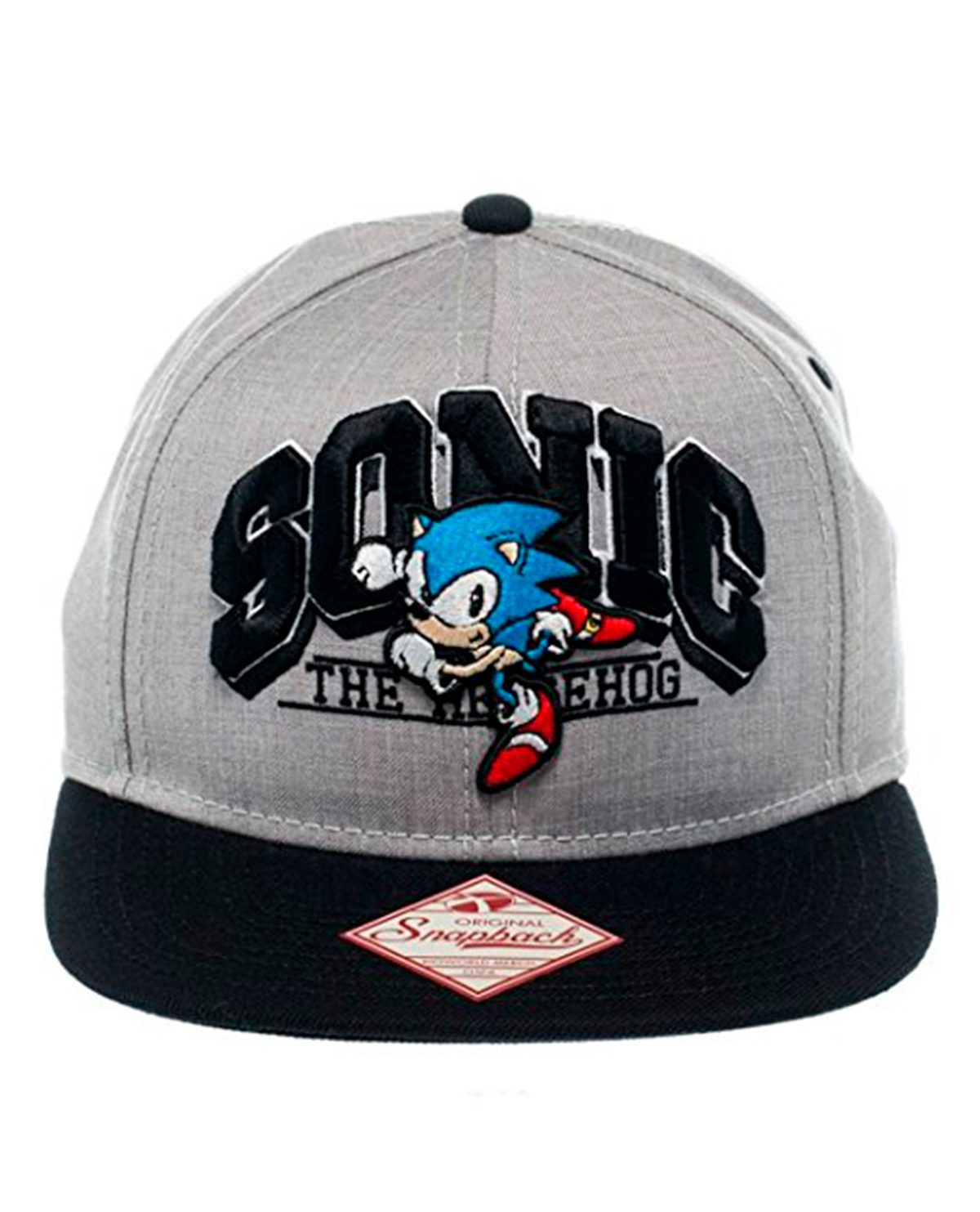 GORRA SNAPBACK SONIC GRIS