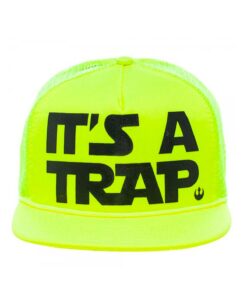 GORRA TRUCKER STAR WARS ITS A TRAP AMARILLA