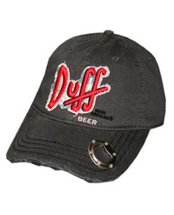 GORRA CLASICA THE SIMPSONS DUFF GRIS