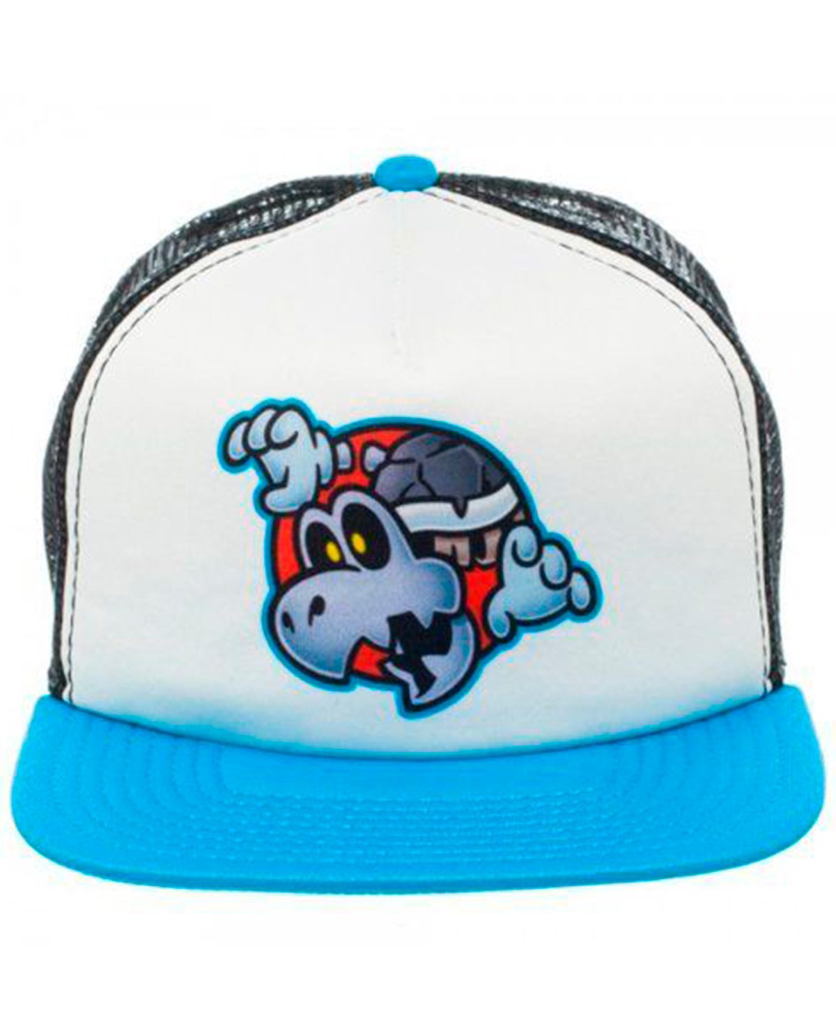 GORRA TRUCKER SUPER MARIO DRY BONES BLANCA