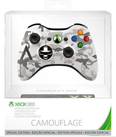 CONTROL XBOX 360 INALAMBRICO ARCTIC CAMO - Image 3