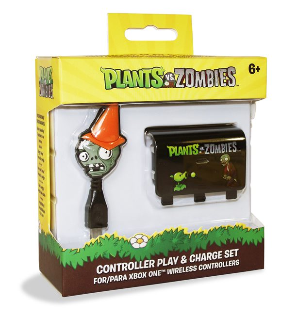 PLANTS VS ZOMBIES XONE PLAY AND CHARGE KIT