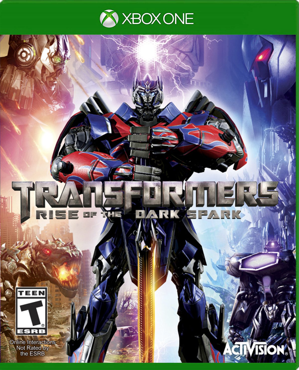 TRANSFORMERS RISE OF THE DARK SPARK