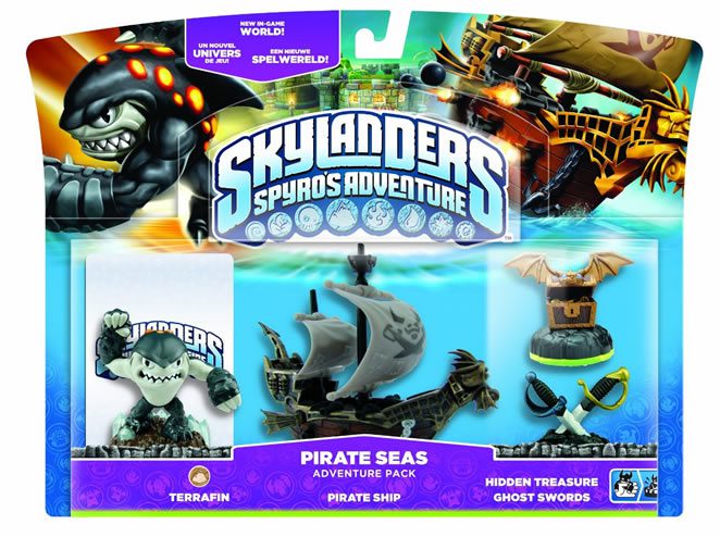 SKYLANDERS SPYROS ADVENTURE PIRATE SEAS ADVENTURE PACK