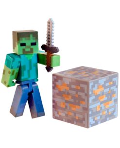 MINECRAFT CORE ZOMBIE W ACCESORY