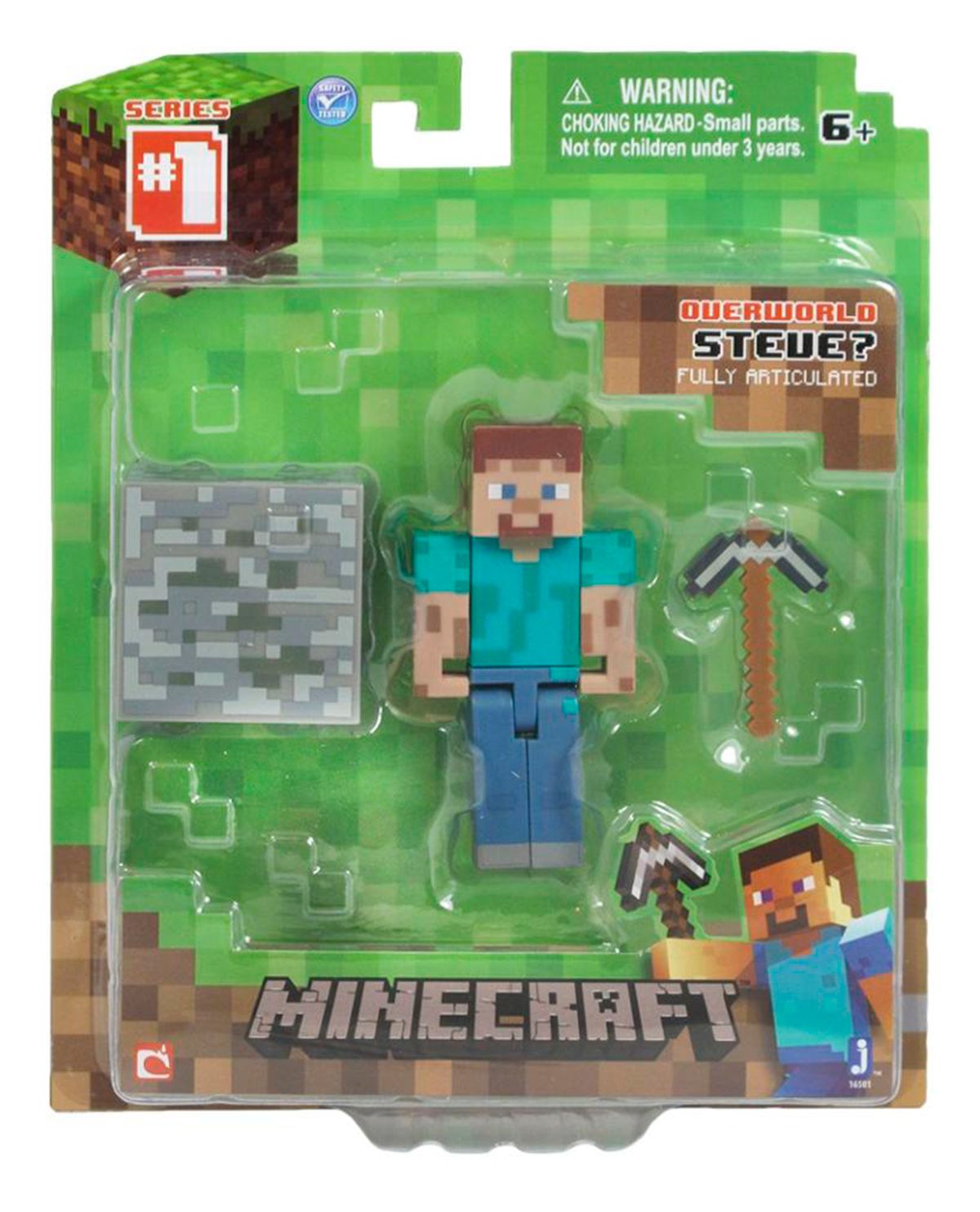 MINECRAFT CORE STEVE W ACCESORY - Image 2