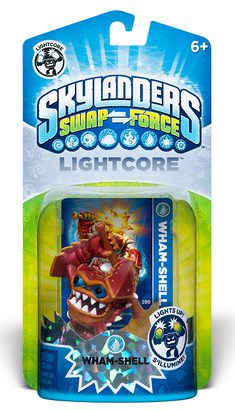SKYLANDERS SWAP FORCE LIGHTCORE WHAM SHELL
