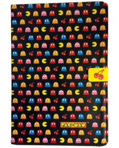 FUNDA RIGIDA IPAD PAC MAN FANTASMAS NEGRA