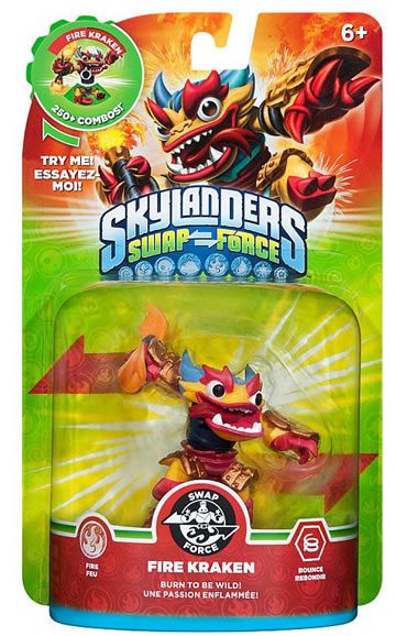 SKYLANDERS SWAP FORCE FIRE KRAKEN
