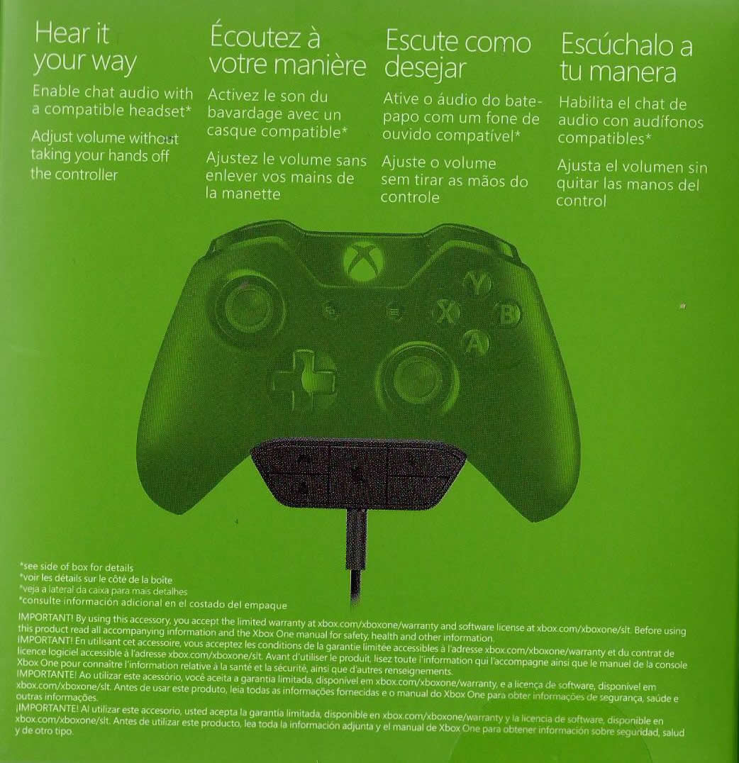 ADAPTADOR XBOX ONE PARA AUDIFONOS ESTEREO - Image 2