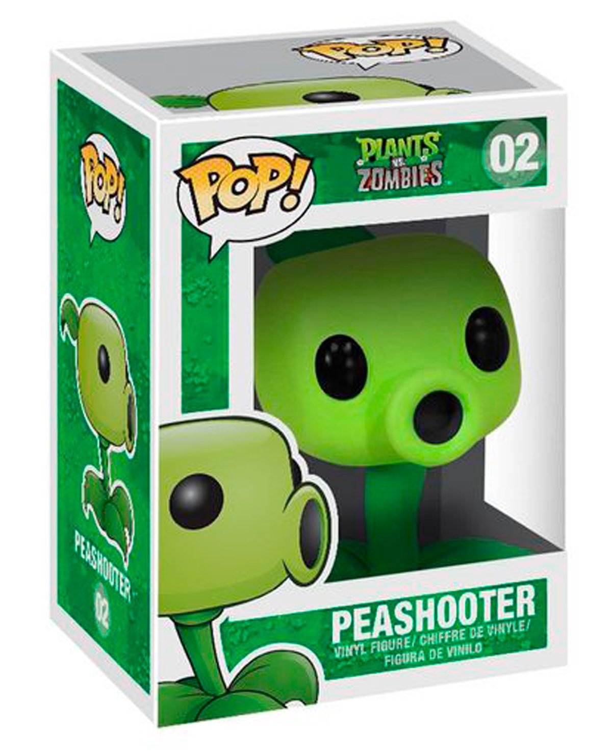 FIGURA POP PLANTS VS ZOMBIES PEASHOOTER - Image 2