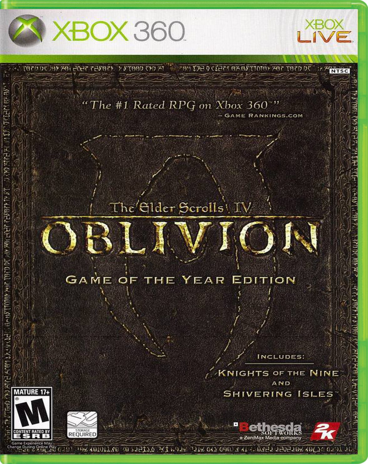 THE ELDER SCROLLS IV OBLIVION GAME OF THE YEAR EDITION