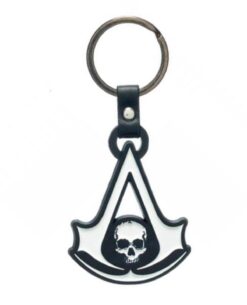LLAVERO ASSASSINS CREED BLACK FLAG LOGO