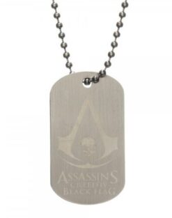 PLACA METALICA ASSASSINS CREED BLACK FLAG