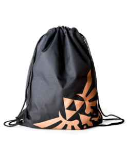 MOCHILA THE LEGEND OF ZELDA HYRULE CREST NEGRA