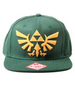 GORRA SNAPBACK THE LEGEND OF ZELDA LOGO VERDE