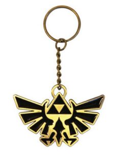 LLAVERO METALICO THE LEGEND OF ZELDA HYRULE CREST