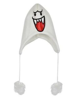 GORRO LAPLANDER SUPER MARIO BOO BLANCO